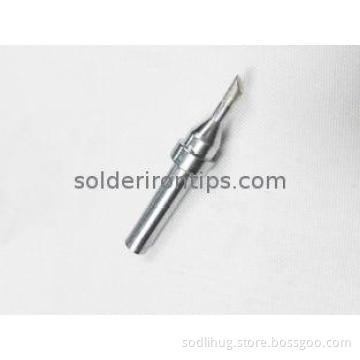 Tin / Copper Solder Tip Round Tip Type Welding Tips For Sol